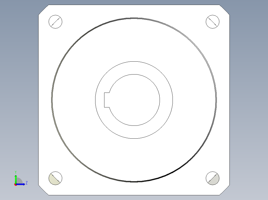 直齿孔PLX180-L1 42-114.3-200-M12.stp左视图