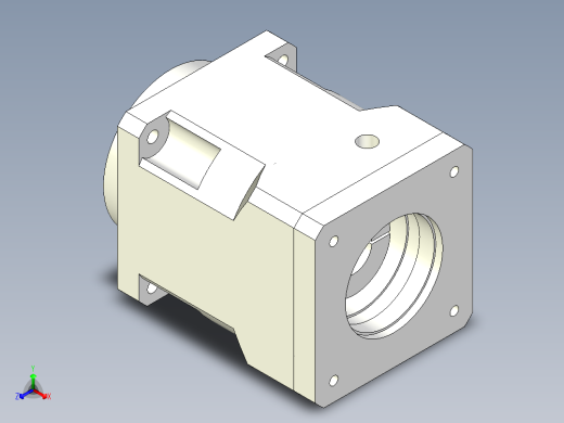 直齿孔PLX180-L1 42-114.3-200-M12.stp正等轴测缩略图