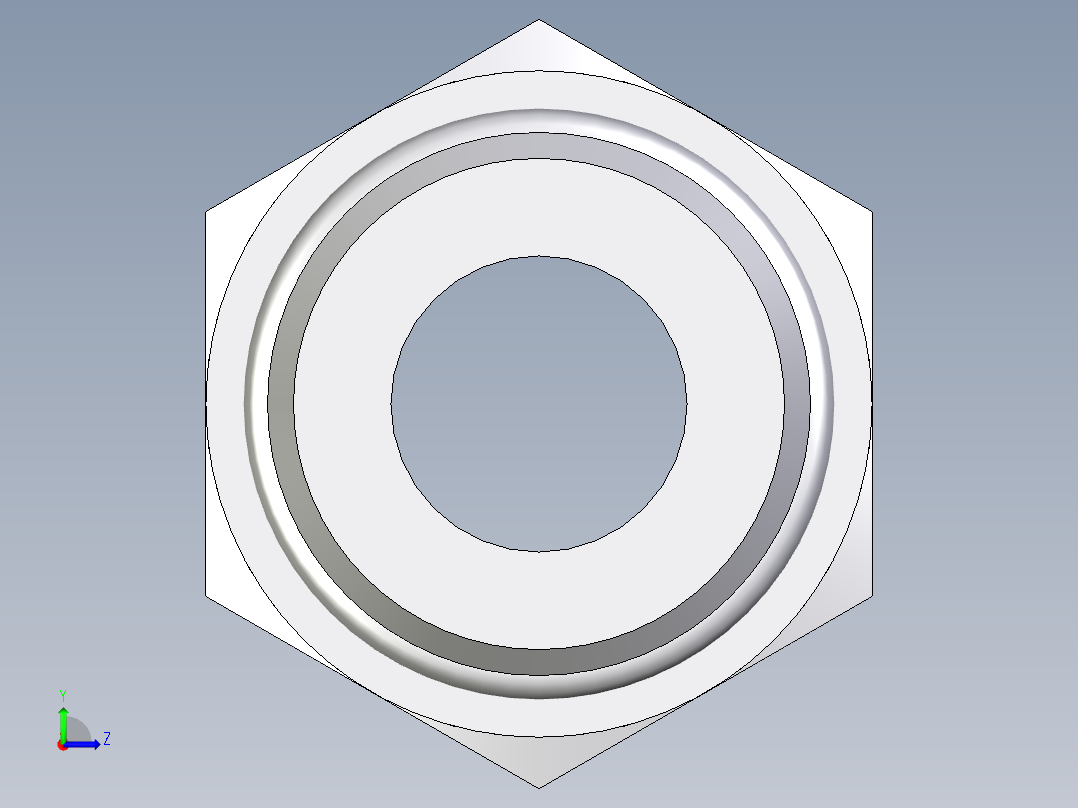 卡套式工业通用硬管接头EO_Male_Stud_connector_GEO16SMOMDCF左视图