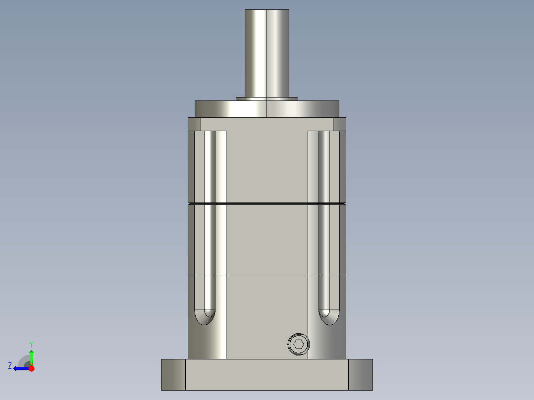 斜齿PGH142-L2 38-180-215-M12-10B LR83 输出光轴.STEP右视图