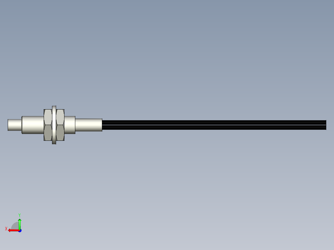 光纤元件漫反射型FR-D411后视图