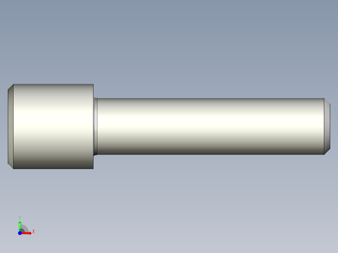 螺钉-Hexalobular_socket_screw-M6-25-10-9-9-6-C0.56.stp前视图
