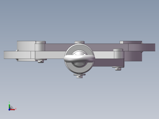 盘式制动器吊具装配前视缩略图
