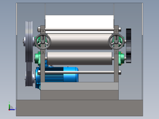 压面机（食品机械）左视缩略图