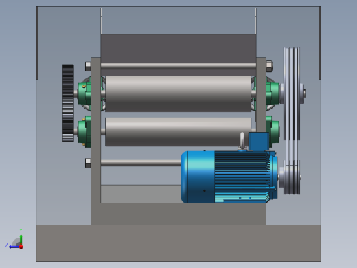 压面机（食品机械）右视缩略图