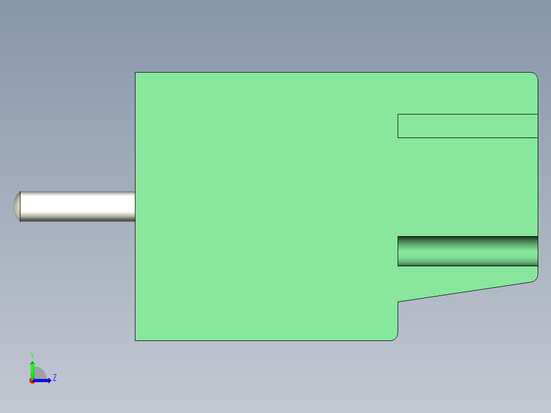 DG302-5.0-07P-14左视图
