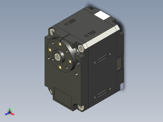 dynamix El XL 430系列W250-T型数字伺服系统正等轴测缩略图