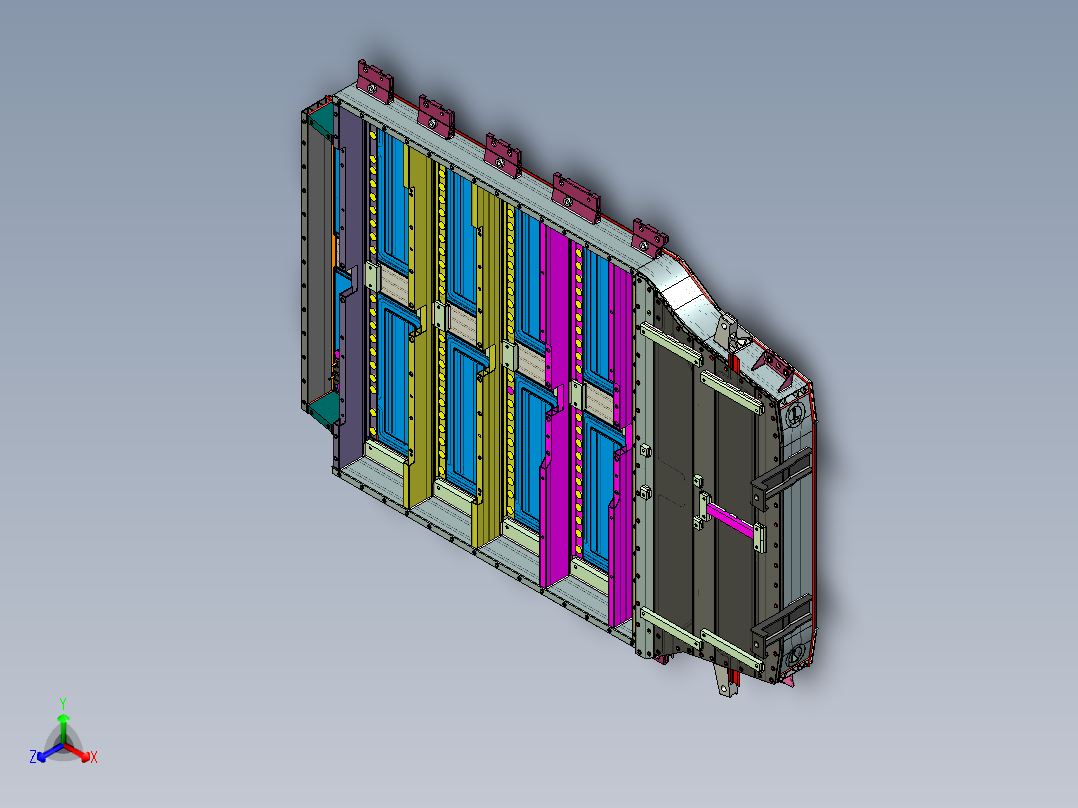 奥迪汽车底盘数模