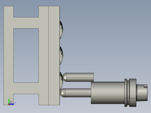 大把手-真空吸盘夹具左视缩略图