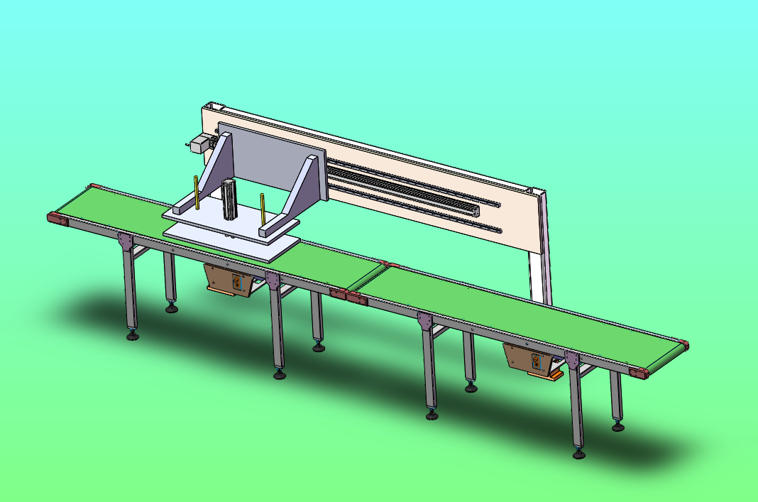 流水线压膜机sw18可编辑