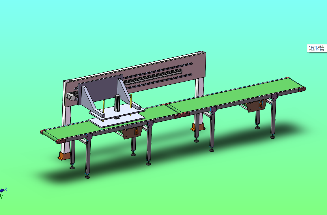 流水线压膜机sw18可编辑