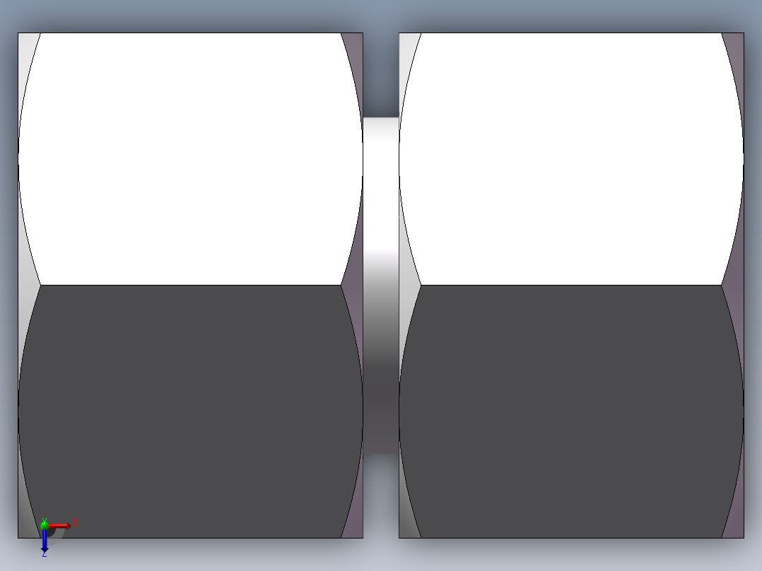 3C+3D 组合接头、3D-24俯视图