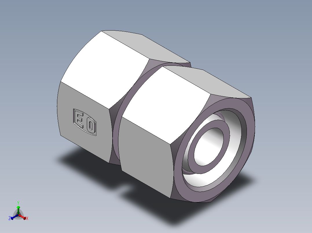 3C+3D 组合接头、3D-24正等轴测图