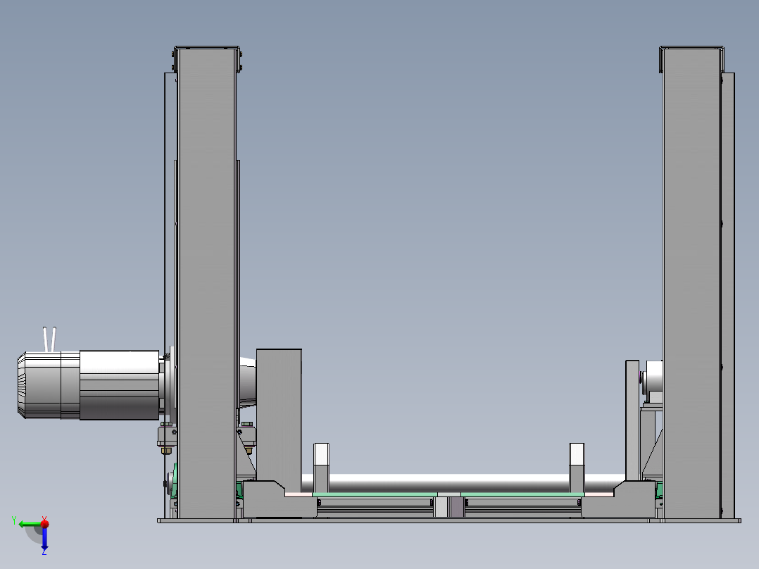 链条式地牛提升机==1855268=150前视图