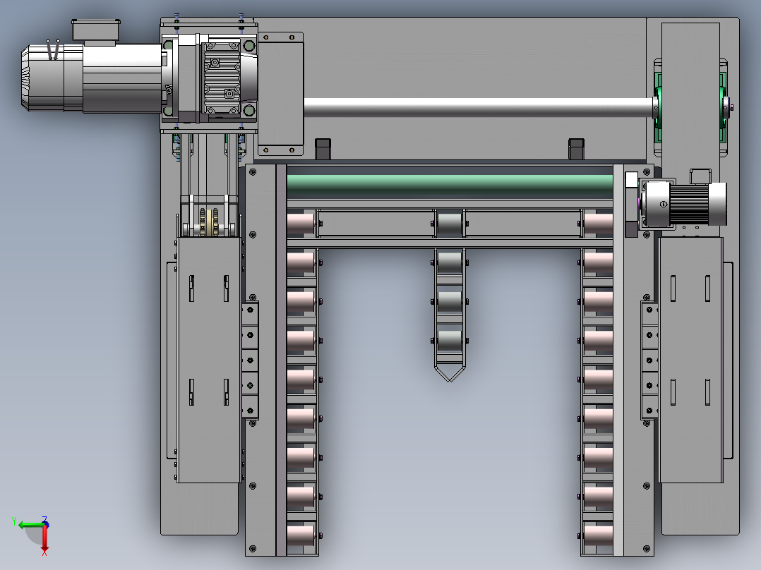 链条式地牛提升机==1855268=150俯视图