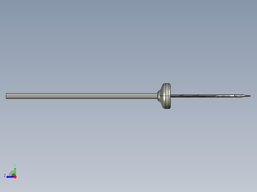 丈八蛇矛STP右视图