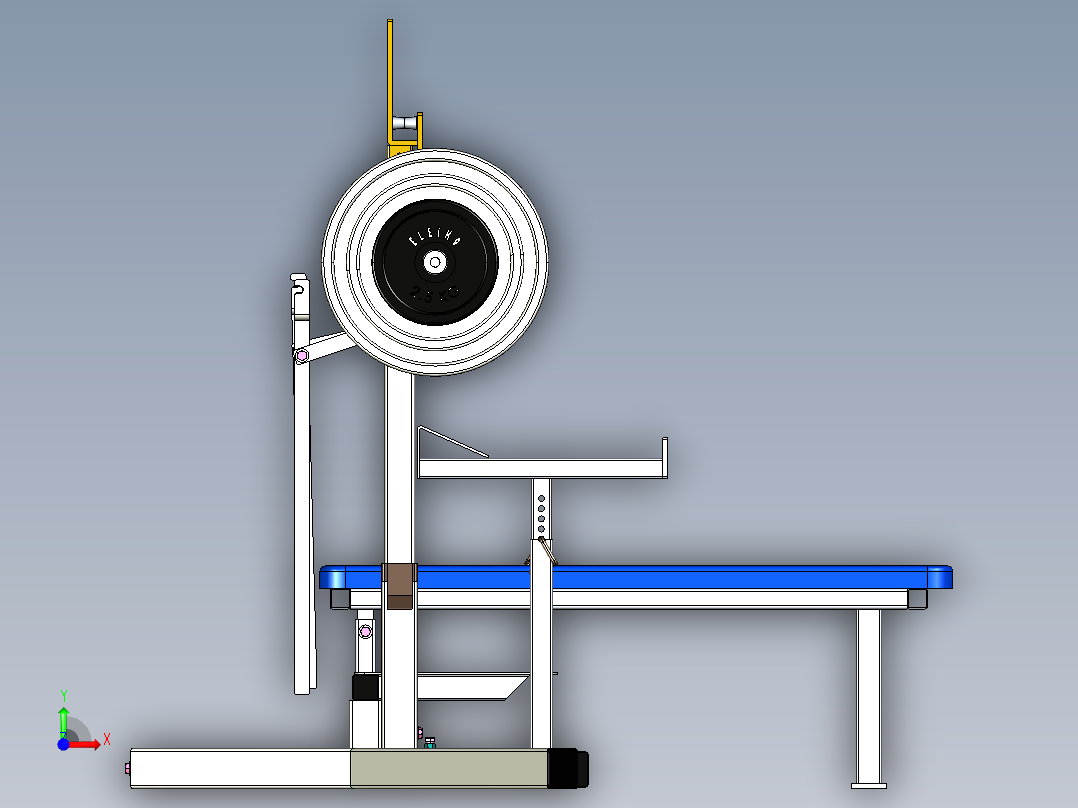 健身器材(19)前视图