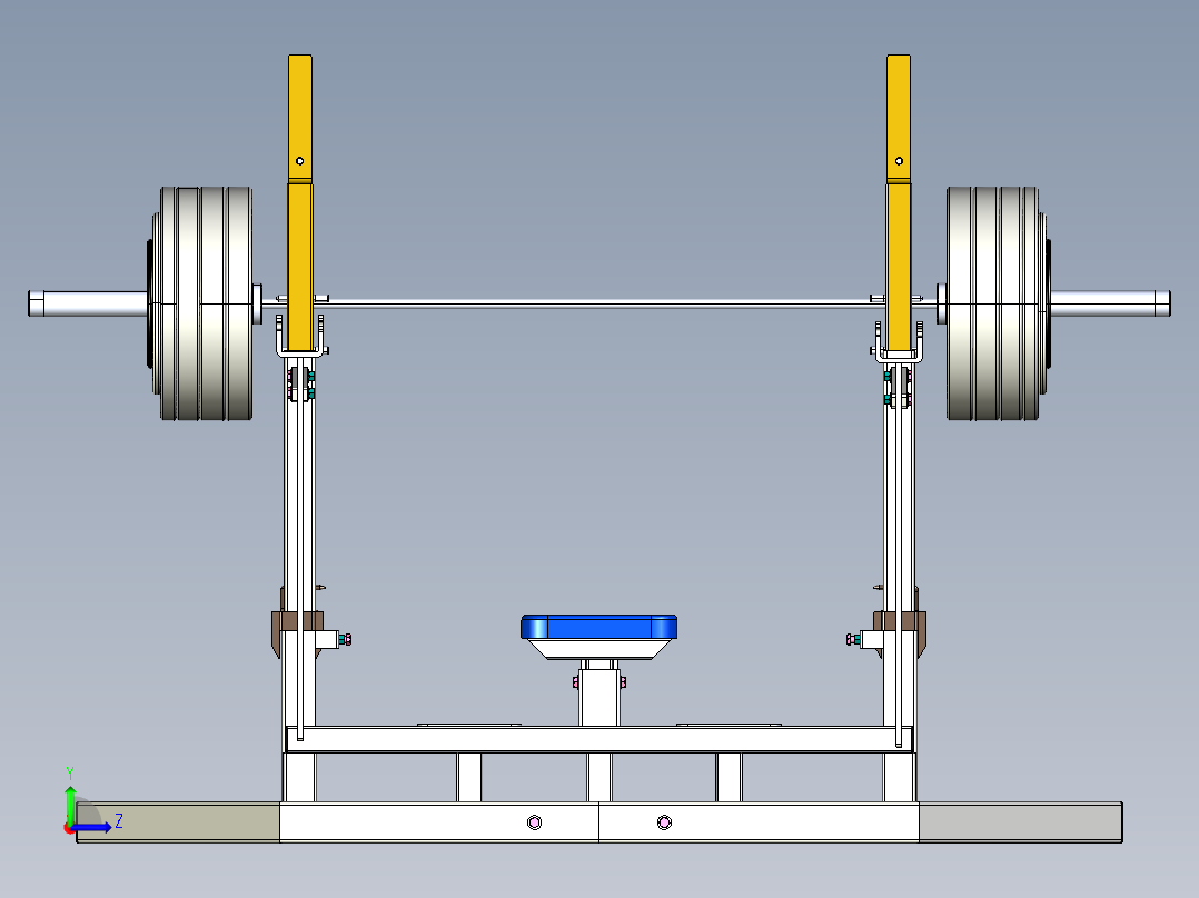 健身器材(19)左视图