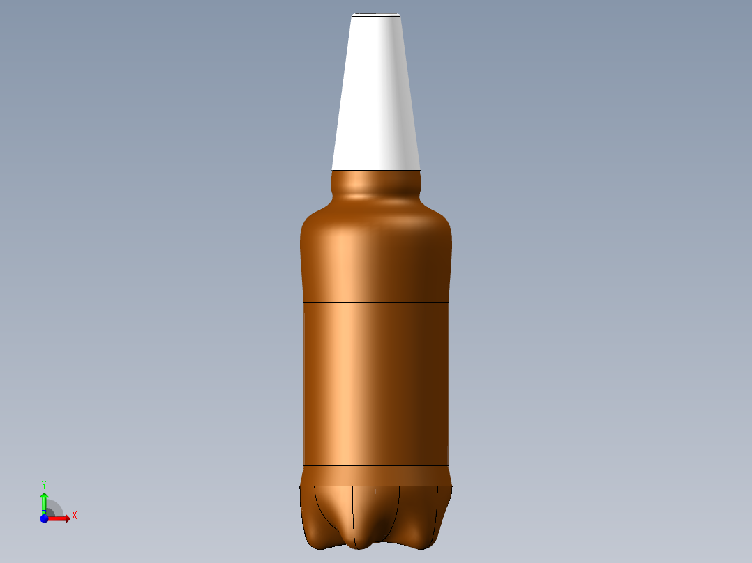 啤酒瓶、瓶子(14)前视图