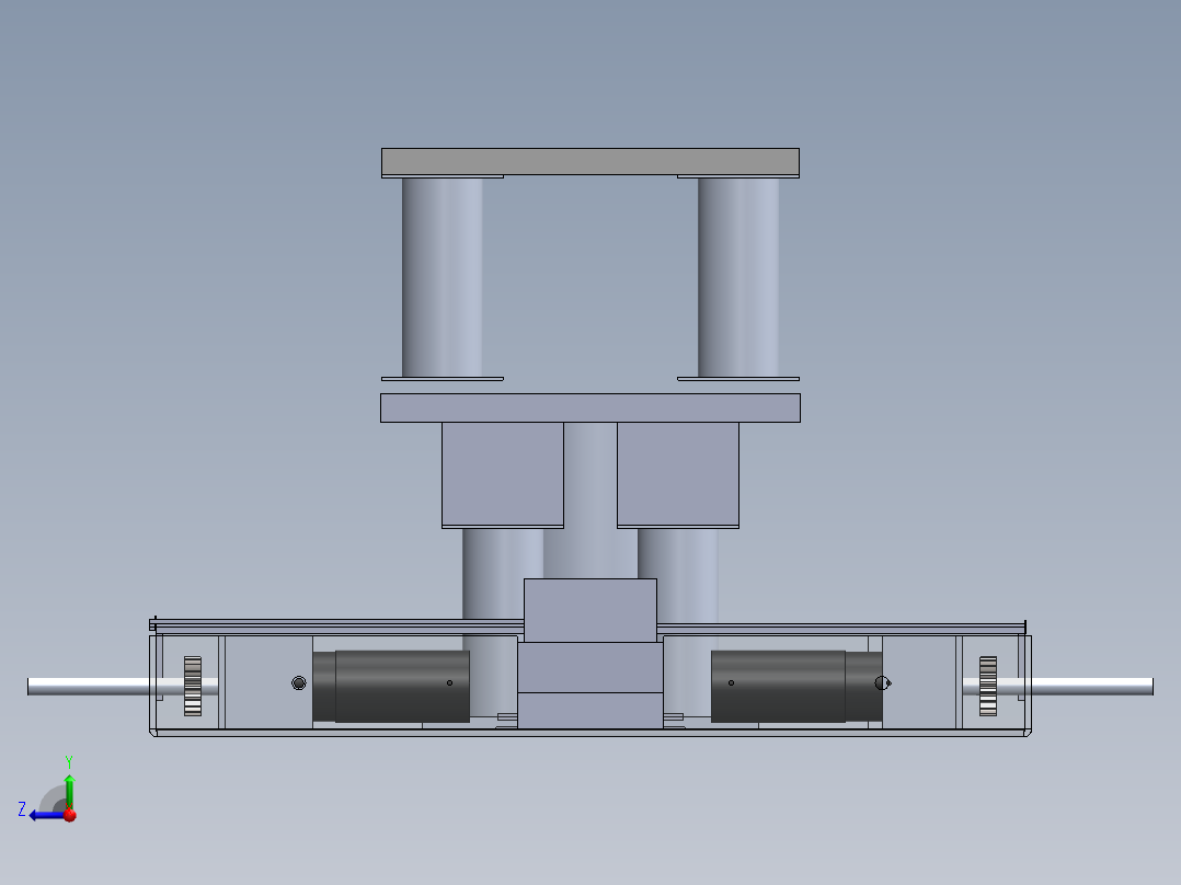 AGV小车、AGV(192)右视图