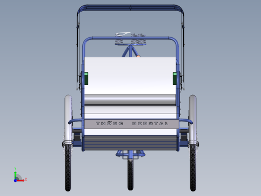 人力三轮车前视缩略图