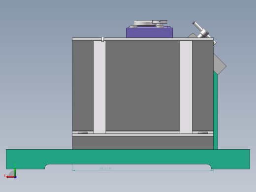 尾座体（支架B）加工工艺及钻斜面φ14孔夹具设计【含三维solidworks】后视缩略图