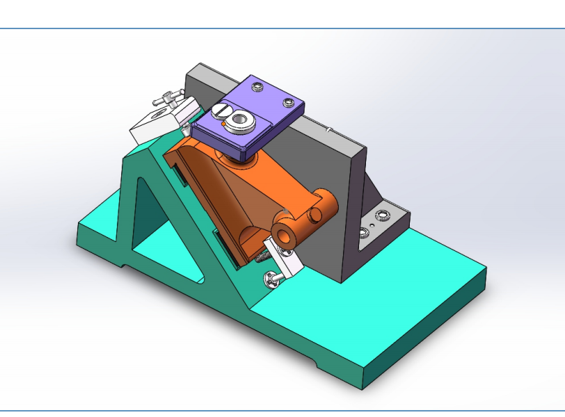 尾座体（支架B）加工工艺及钻斜面φ14孔夹具设计【含三维solidworks】
