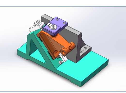 尾座体（支架B）加工工艺及钻斜面φ14孔夹具设计【含三维solidworks】缩略图