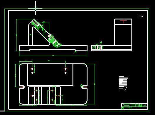 尾座体（支架B）加工工艺及钻斜面φ14孔夹具设计【含三维solidworks】