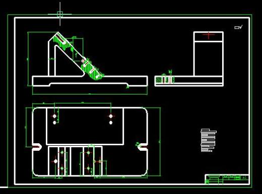 尾座体（支架B）加工工艺及钻斜面φ14孔夹具设计【含三维solidworks】缩略图