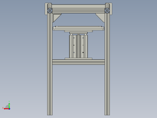 钢化玻璃贴合保压治具后视缩略图