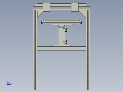 钢化玻璃贴合保压治具左视缩略图