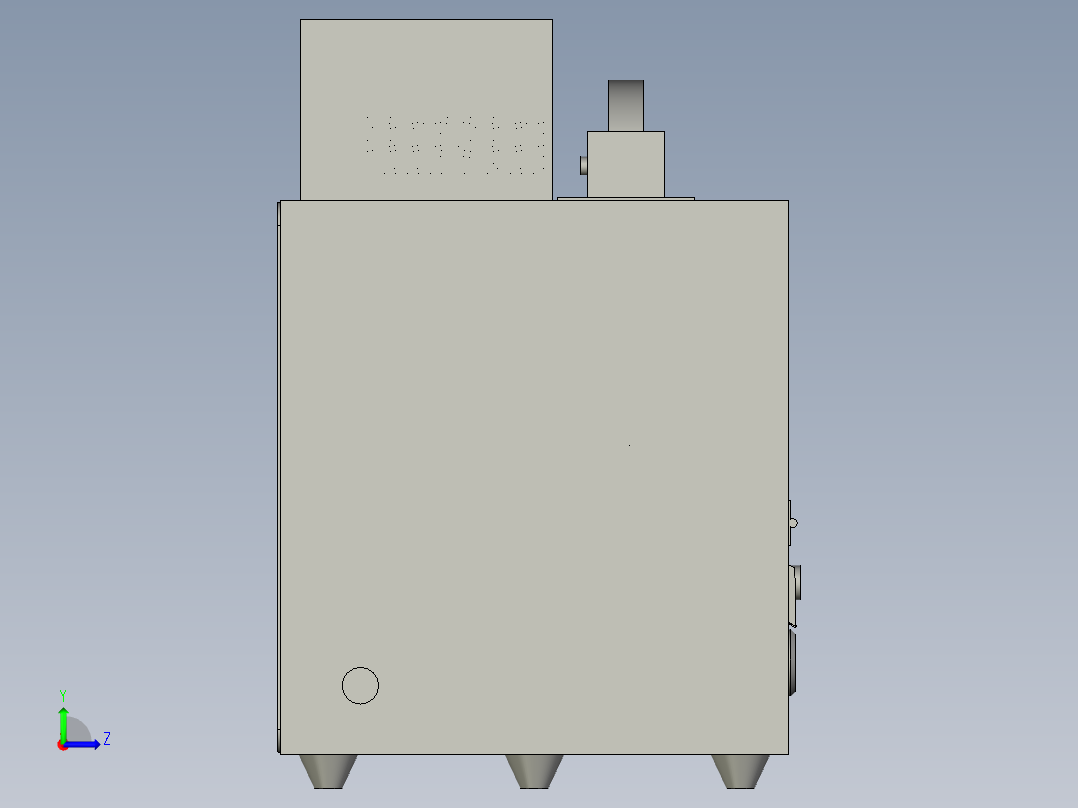 一次性卫生筷子全包装机左视图