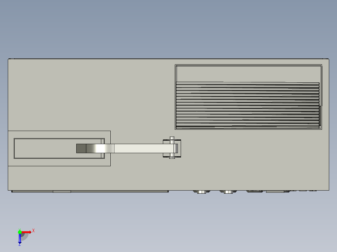 一次性卫生筷子全包装机俯视图