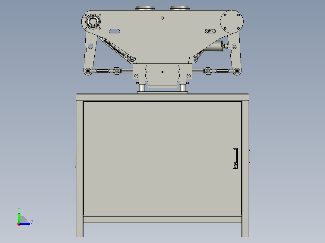 效果好的化糖搅拌装置左视图