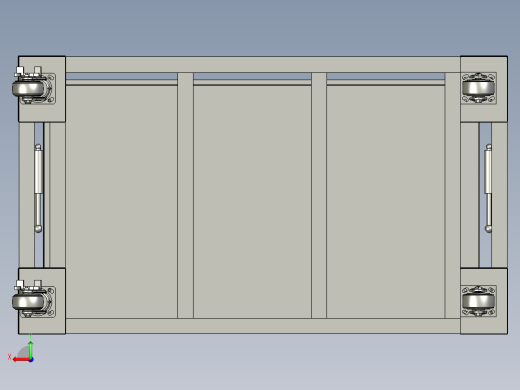 1-可翻转运输转运车后视缩略图