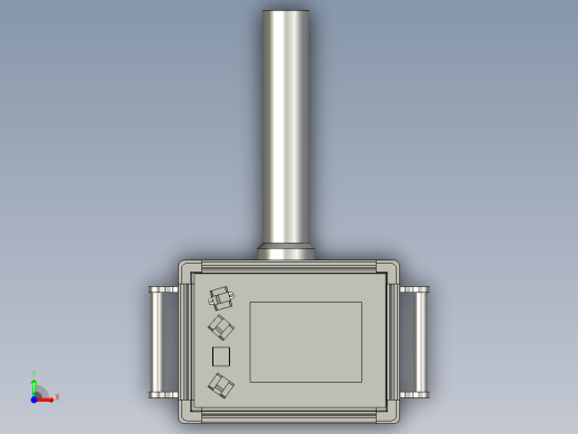 旋转a悬臂箱胶管前视缩略图