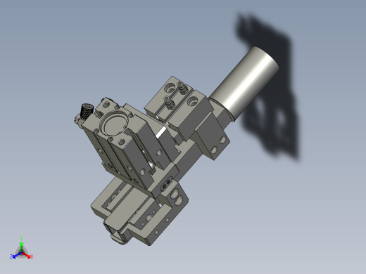 2018SOLIDWORKS1401Z下拉棉线机构