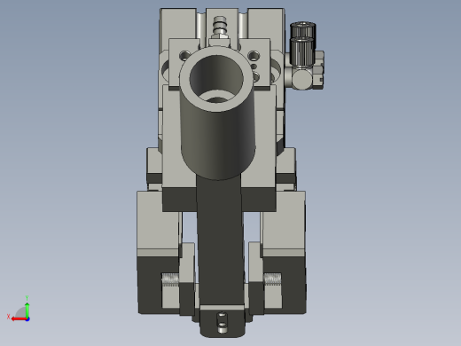 2018SOLIDWORKS1401Z下拉棉线机构后视缩略图