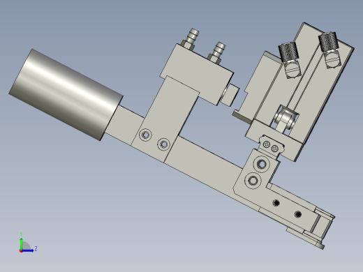 2018SOLIDWORKS1401Z下拉棉线机构左视缩略图