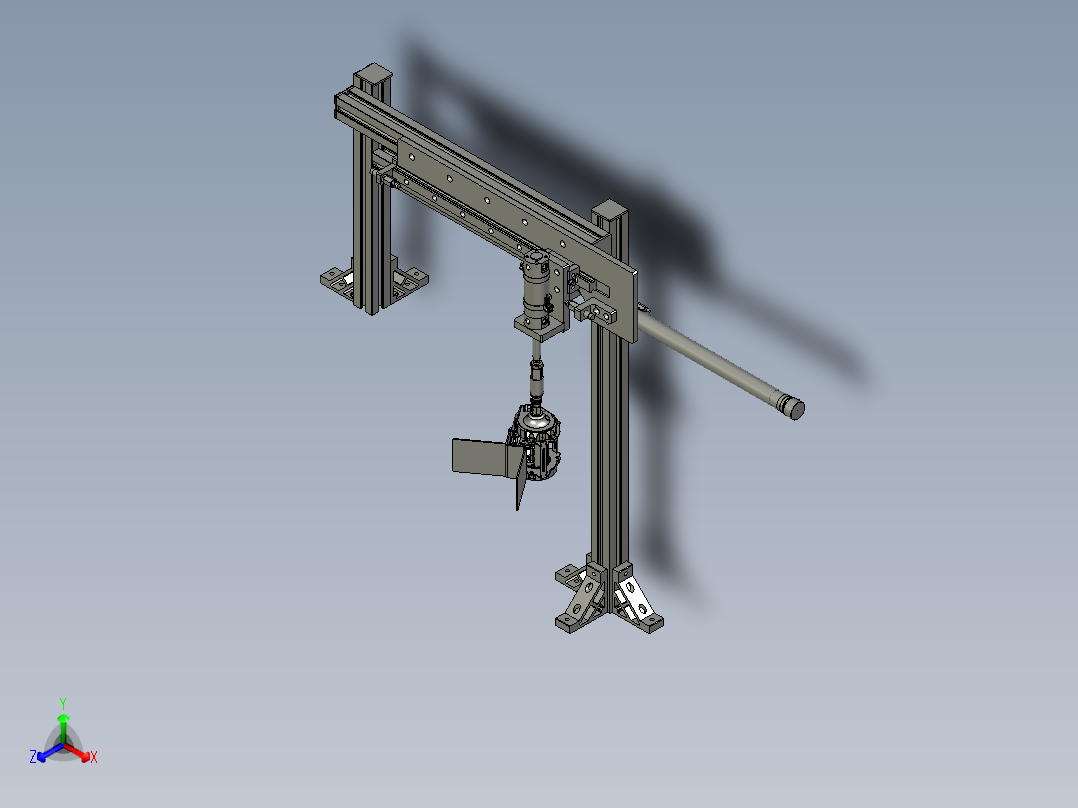 取料机械手123-A11主视图
