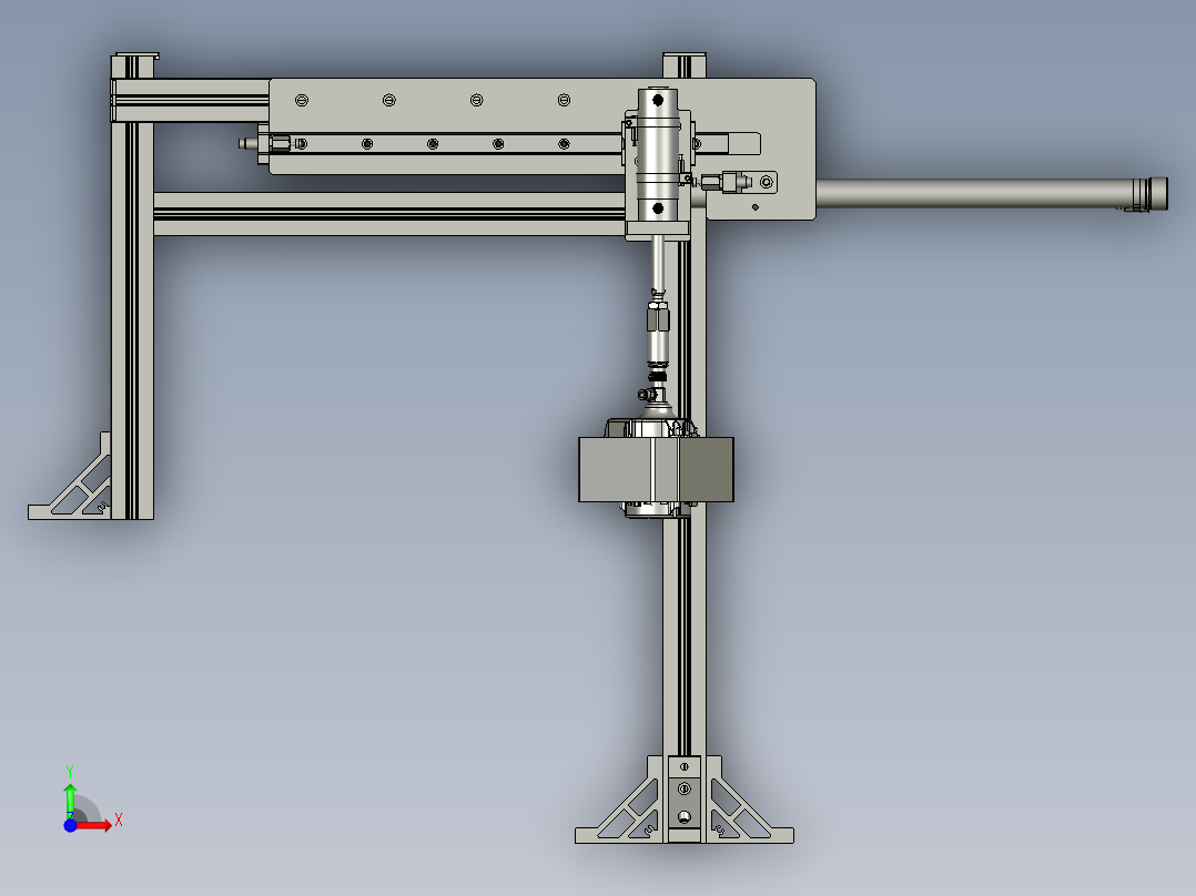 取料机械手123-A11前视图