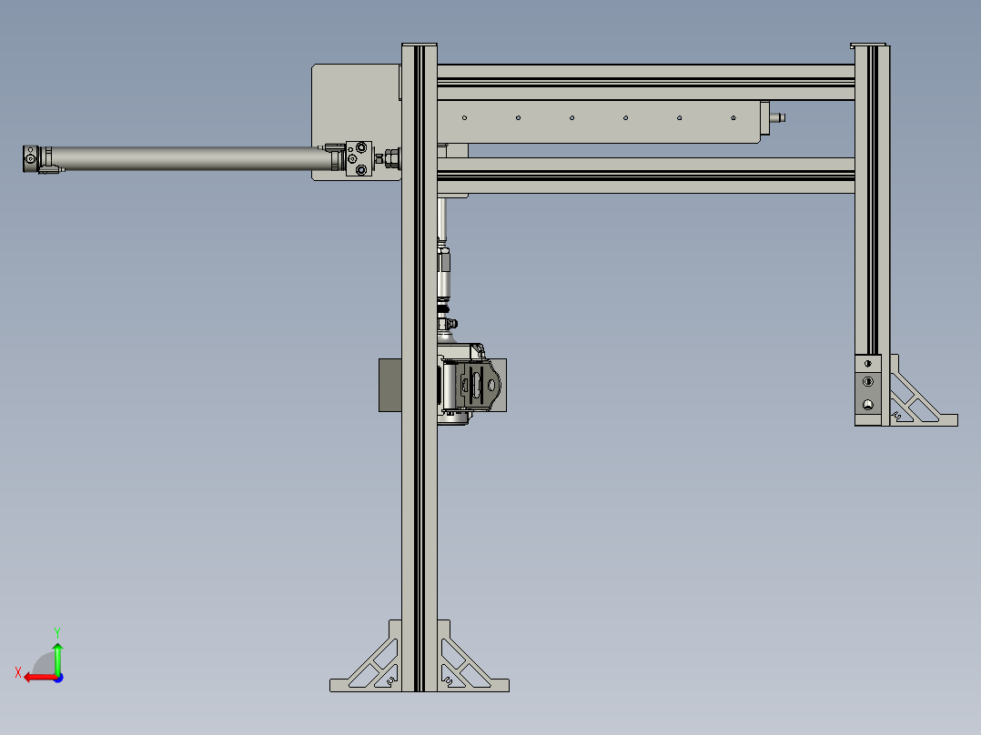取料机械手123-A11后视图