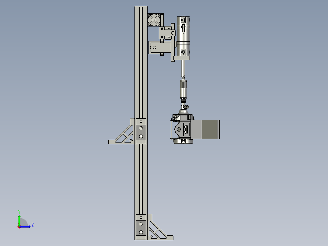 取料机械手123-A11左视图