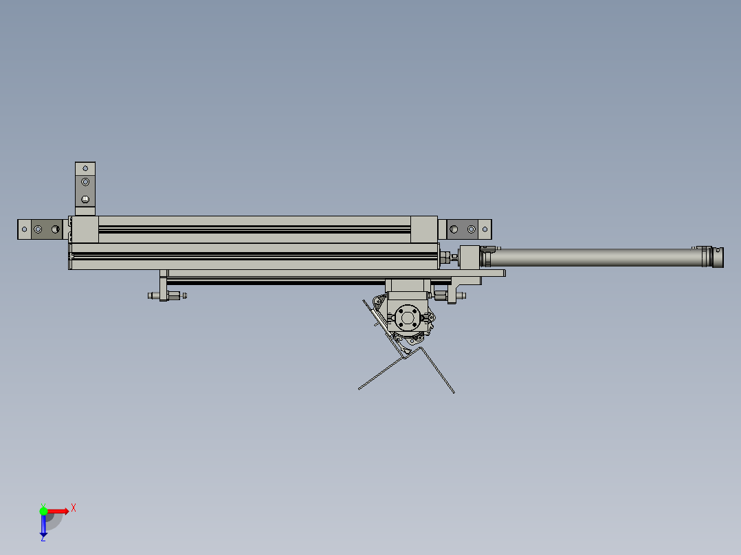 取料机械手123-A11俯视图