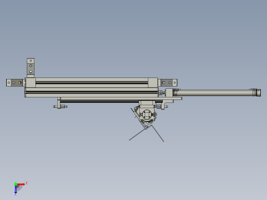 取料机械手123-A11俯视缩略图