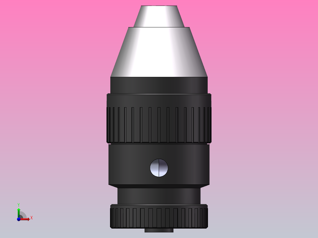 自紧式钻夹头重型[J0110H-A]前视图