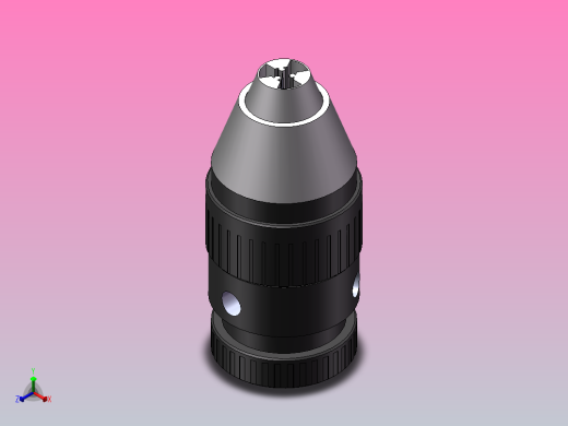 自紧式钻夹头重型[J0110H-A]正等轴测缩略图