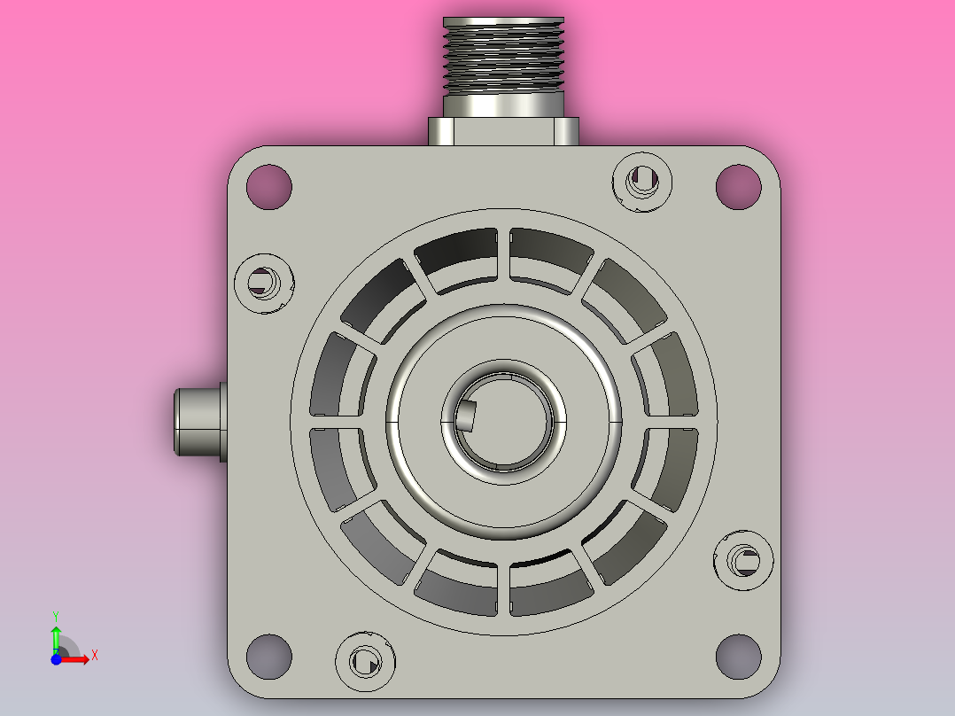 步进电机高压MP3-110HZ3221前视图