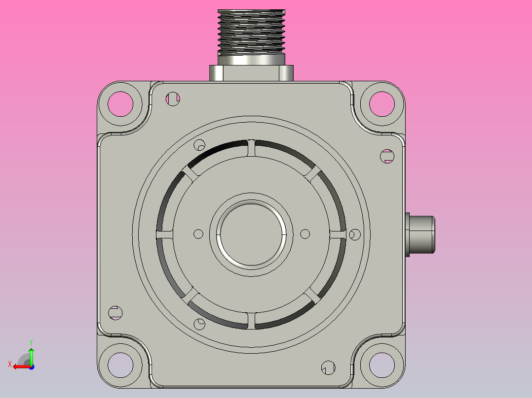 步进电机高压MP3-110HZ3221后视图
